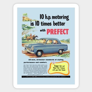 FORD PREFECT - advert Sticker